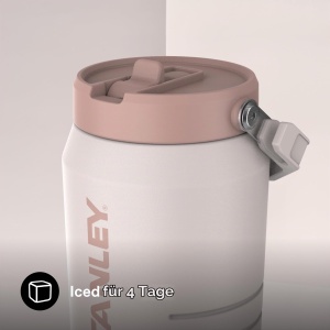 Jug cu capacitate de 1.9L Stanley IceFlow 2.0 - Quartz Roz, cu sticla reutilizabila - Img 4
