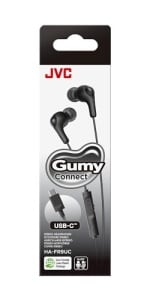JVC HA-FR9UC-B - Casti cu fir USB Type-C cu sunet puternic si clar, microfon practic si telecomanda cu 3 butoane intr-un design extrem de compact (Negru) - Img 4
