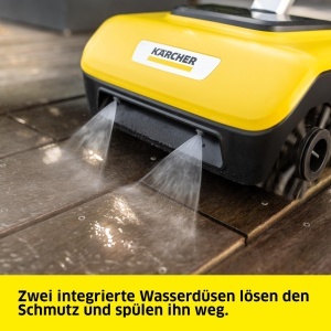 Karcher Patio Cleaner PCL 6, presiune: max. 10 bari, debit de apa: max. 180 l/h, latime de lucru: 300 mm, viteza periei 600-800 rpm, pentru placi din lemn, plastic compozit si piatra cu pori fini - Img 4