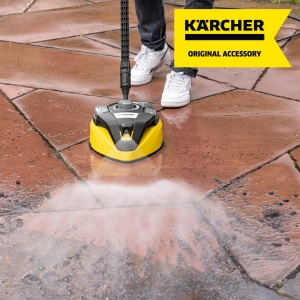 Karcher Surface Cleaner T-Racer T 7 Plus (protectie impotriva stropirii apei, pentru suprafete mari, doua duze plate de pulverizare, maner pentru lucru vertical, duza electrica, duza de spalare) - Img 4