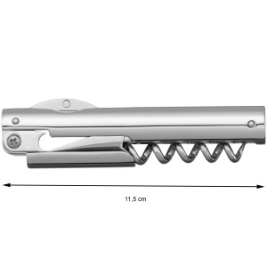 Kellnermesser WMF Vino 115 cm 3 in 1 Cromargan Korkenzieher si Folienschneider - Img 3