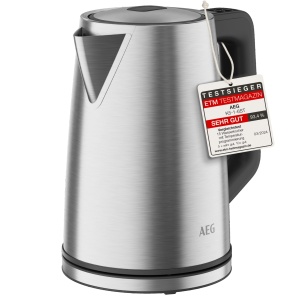 Kettle electric AEG Deli 5, 2400W, 1.7L, 5 trepte temperatura