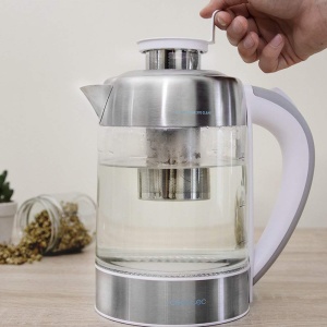 Kettle electric Cecotec ThermoSense, 1.7L, 2200W, borosilikat - Img 3