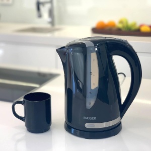 Kettle electric HAEGER Blackness, 1,7 litri, 2200 W, design modern - Img 2
