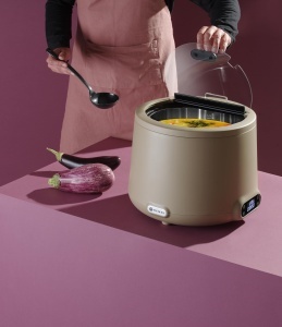 Kettle pentru supa HENDI UNIQ, 8L, 500W, bej - Img 10