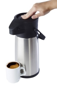 Kettle termo izolat APS Budget, 17 cani, inox mat, cu maner - Img 3