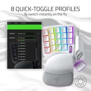 Keypad gaming Razer Tartarus Pro - iluminare RGB, taste analog-optice, 32 de taste programabile - Img 5