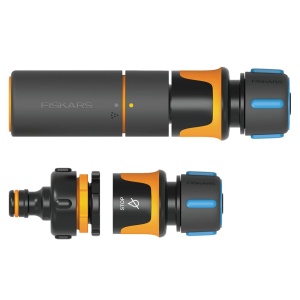 Kit conectare furtun Fiskars 1027091 SoftGrip O 12-58 NegruPortocaliuAlbastru