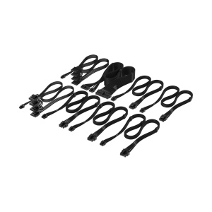 Kit de cabluri Corsair Elite Premium Pro cu Paracord, Negru