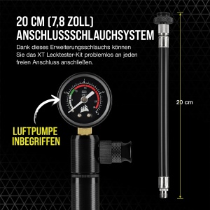 Kit de testare a scurgerilor Corsair Hydro X Series XT, cu pompa manuala, negru - Img 4