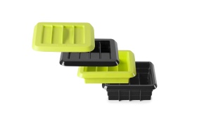 Kit pentru baruri energetice IBILI, 12 snack-uri, negruverde, 15 x 7 cm - Img 3