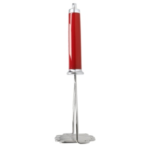 KitchenAid Masher de cartofi, ustensile de bucatarie din otel inoxidabil - rosu imperiu - Img 6