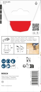 Lama de taiere Bosch AII 65 APC pentru lemn moale, 65 x 40 mm - Img 4