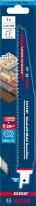 Lama pentru fierastrau sabie Bosch Expert S 1167 XHM, 225 mm, Carbide, pentru lemn si metal - Img 2