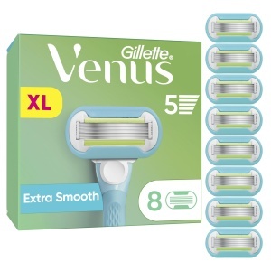 Lame de ras Gillette Venus Extra Smooth 8 rezerve 5 lame protectie anti-iritatii