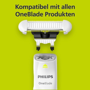 Lame intime Philips OneBlade - 2x lame de schimb SkinProtect, tunderea si barbieritul zonei intime cu protectie suplimentara a pielii, QP229/50 - Img 3