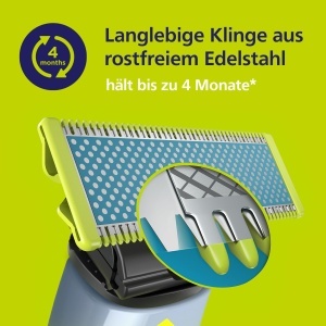 Lame Philips OneBlade First Shave QP22550 Set 2 Buc Compatibile cu Modelele OneBlade si OneBlade Pro Pentru Piele Sensibila - Img 6
