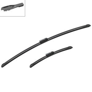 Lame stergatoare Bosch Aerotwin A404S, lungime 700mm340mm, set 2 bucati - Img 2