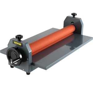 Laminator manual VEVOR 750 mm, constructie metalica, roluri din cauciuc