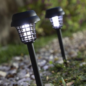 Lampa Anti Tantari Innovagoods cu Alimentare Solara, Design Modern, Multifunctionala - Img 4