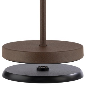Lampa de masa APS 17009 MERLE, USB-C, aurie, reglabila, IP54 - Img 2