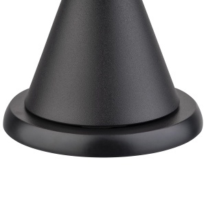 Lampa de masa APS 17101 CONE MINI, 11.5 cm, neagra, cu acumulator si telecomanda - Img 2