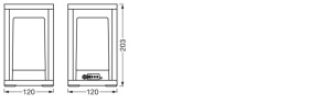Lampa de masa OSRAM SMART RGB si alb cald, 5200mAh, WiFi, IP44 - Img 3
