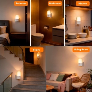 Lampa de noapte cu senzor de miscare GRIFEMA, 10 lm, 2700 K - Img 7