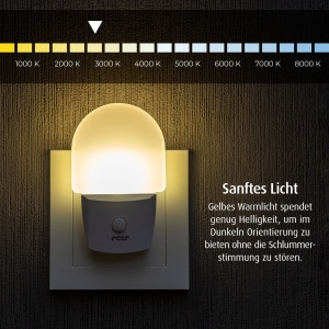 Lampa de Noapte Reer NightGuide, Alb, cu Intrerupator, LED 0.5W - Img 3