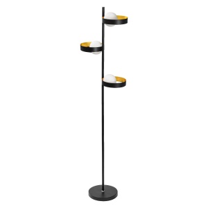 Lampa de Podea LEDVANCE DECOR Memphis, NegruGold, G9, Design Elegant - Img 6