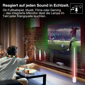 Lampa de podea LEDVANCE Smart Wifi Cornerslim, 800 cm, RGB, Alb - Img 5