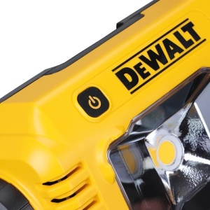 Lampa de santier cu acumulator LED Dewalt DCL077 (intensitate luminoasa foarte mare de pana la 2.000 de lumeni, maner robust cu mai multe pozitii, IP54, cu suport pentru trepied de 1/4" si 5/8", livrat fara baterie si incarcator) - Img 10
