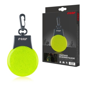 Lampa de siguranta reer LightGo pentru copii, LED, 3 moduri de iluminare, verde fluorescent