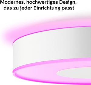 Lampa de tavan Philips Hue Xamento M LED 16 milioane culori control inteligent - Img 3
