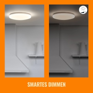 Lampa de Tavan WiZ Adria, dimmabila, 1700 lm, controlata prin aplicatie - Img 7