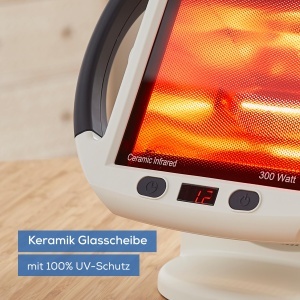 Lampa infrarosu Beurer IL 50 300W Timer 15 min Alb - Img 6