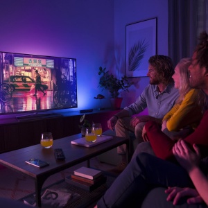 Lampa inteligenta Philips Hue Play Lightbar, 490 lm, dimmabila, 16 milioane de culori, negru - Img 3