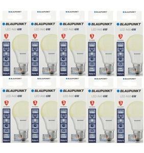 Lampa LED Blaupunkt E27 A60 - 6W, 570 Lumen, Alb Cald 2700K - Img 2