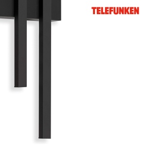 Lampa LED de Exterior TELEFUNKEN GRAZ 2-flama, 8W, 780 Lumen, Negru - Img 3
