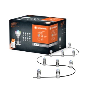Lampa LED de gradina LEDVANCE SMART cu WiFi, 9 Dots, RGB, IP65