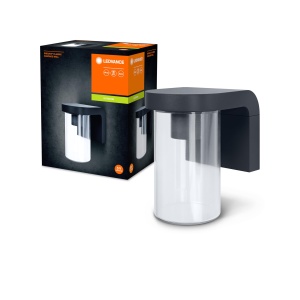 Lampa LED de perete LEDVANCE ENDURA CLASSIC CASCADE E27, Aluminiu, Sticla Clara - Img 1