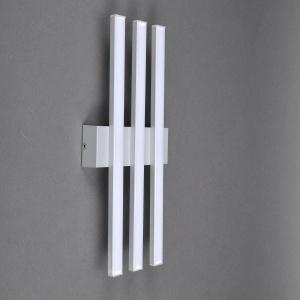 Lampa LED de perete TELEFUNKEN, 3-flamig, 12W, 1440 Lumen, Argintie - Img 3
