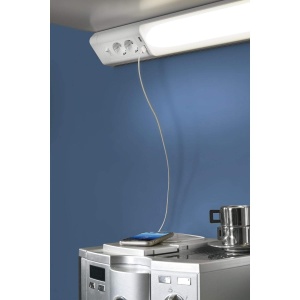 Lampa LED de sub dulap Elektra LD8115, 20W, 1800 Lumen, Alb - Img 5
