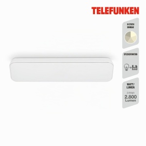 Lampa LED de tavan Telefunken, dimabila, 24W, 2800 Lm, lumina neutra - Img 2