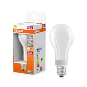 Lampa LED Dimmabila OSRAM E27, 18W, Calda, 2700K, 150W Echivalent