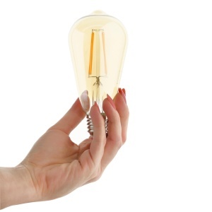 Lampa LED E27 Blaupunkt ST64 8W, 806 Lumen, Culoare Aurie - Img 6
