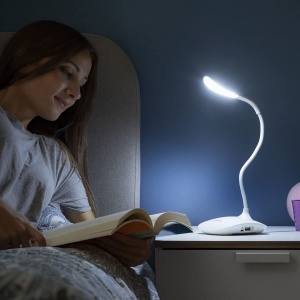Lampa LED InnovaGoods Lum2Go Alba 3 Intensitati Reincarcabila si Portabila - Img 7