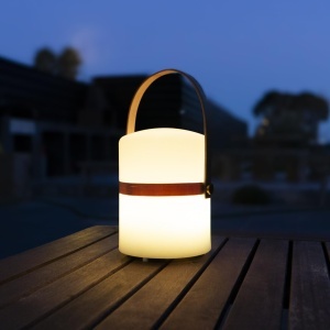 Lampa LED Jocca Portabila cu Telecomanda Reincarcabila USB Interior si Exterior Alba - Img 7