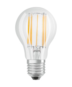 Lampa LED Osram E27, 11W, Lumina calda 2700K, 3 bucati - Img 3