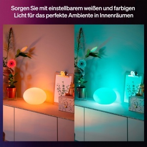 Lampa LED Philips Hue Flourish, dimmabila, lumina alba si colorata, 16 milioane culori - Img 3